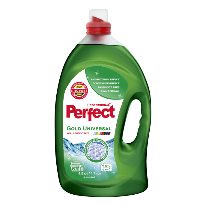 010561 Detergent lichid de rufe PERFECT Gold - UNIVERSAL 4,5L
