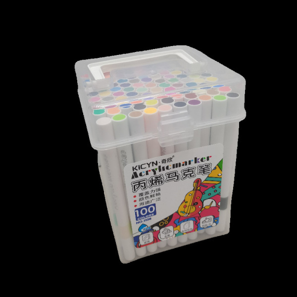 011080 Set markere in cutie 100buc