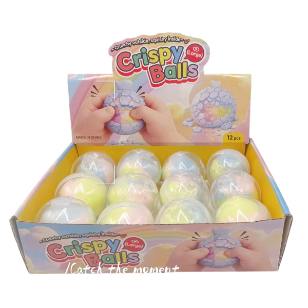 011611 Jucarie antistres Crispy 6cm (set 12buc)