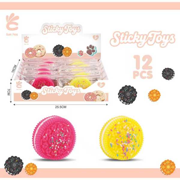 011612 Jucarie antistres Oreo (set 12buc)