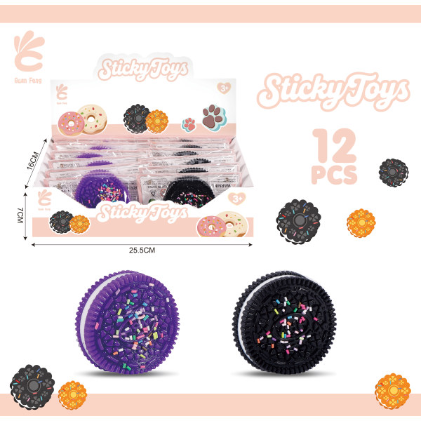 011613 Jucarie antistres Oreo (set 12buc)