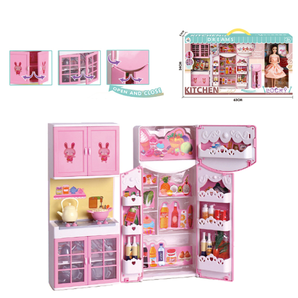 011813 Set papusa cu bucataria